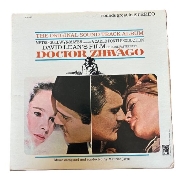Vintage Doctor Zhivago Original Soundtrack Album (Soundtrack) 1965 LP MGM Record - Picture 1 of 5